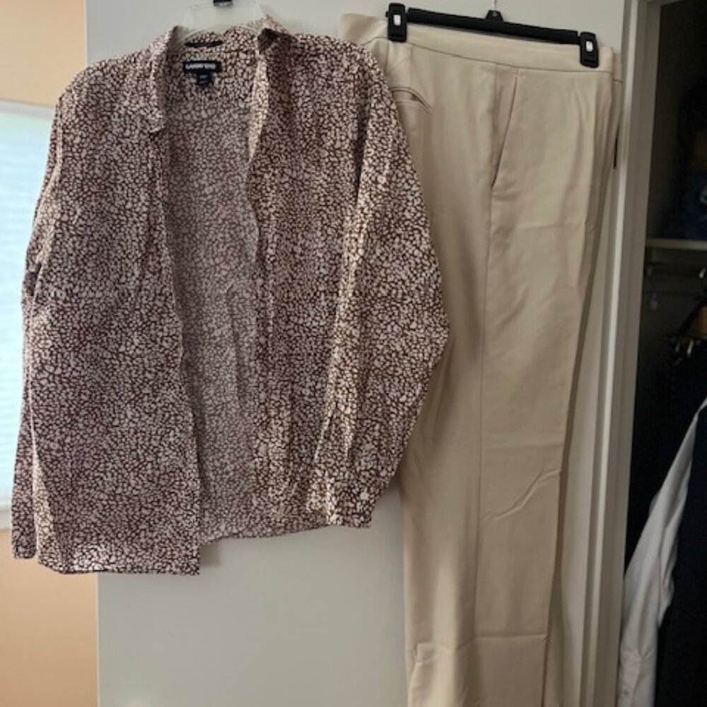 Pants and blouse